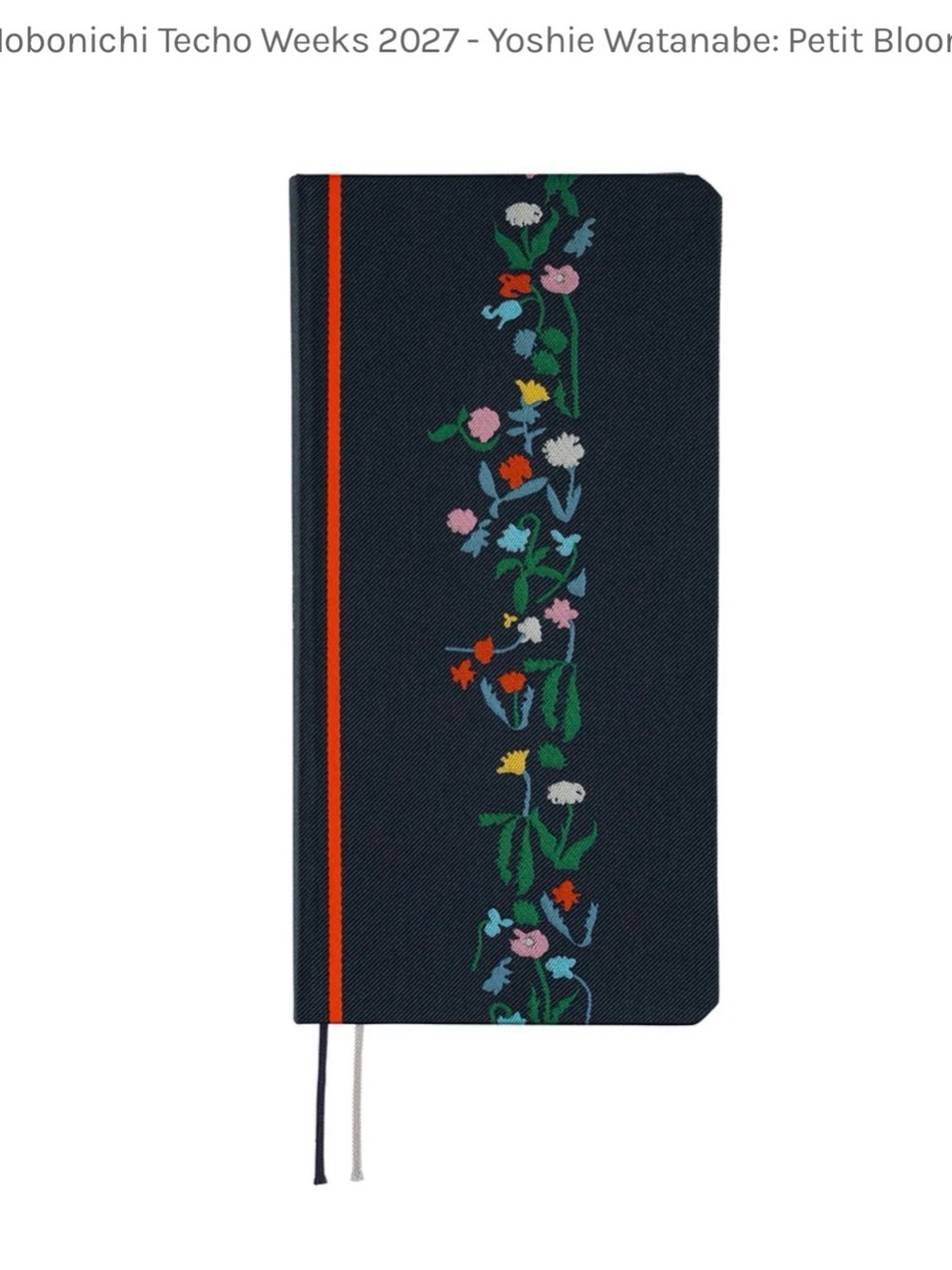 Hobonichi Techo Weeks 2027 - Yoshie Watanabe: Petit Bloom NEW original package - Picture 2 of 11